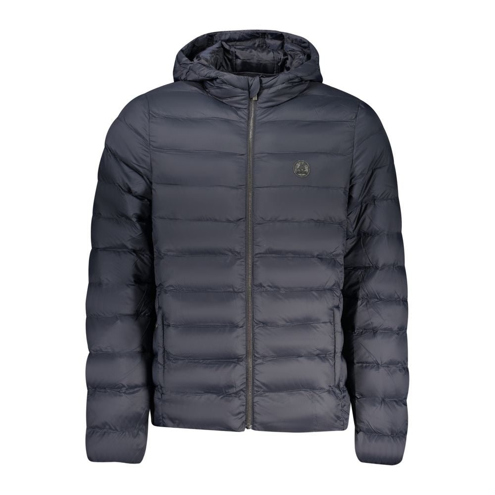 U.S. Grand Blu Polyester Herrenjacke