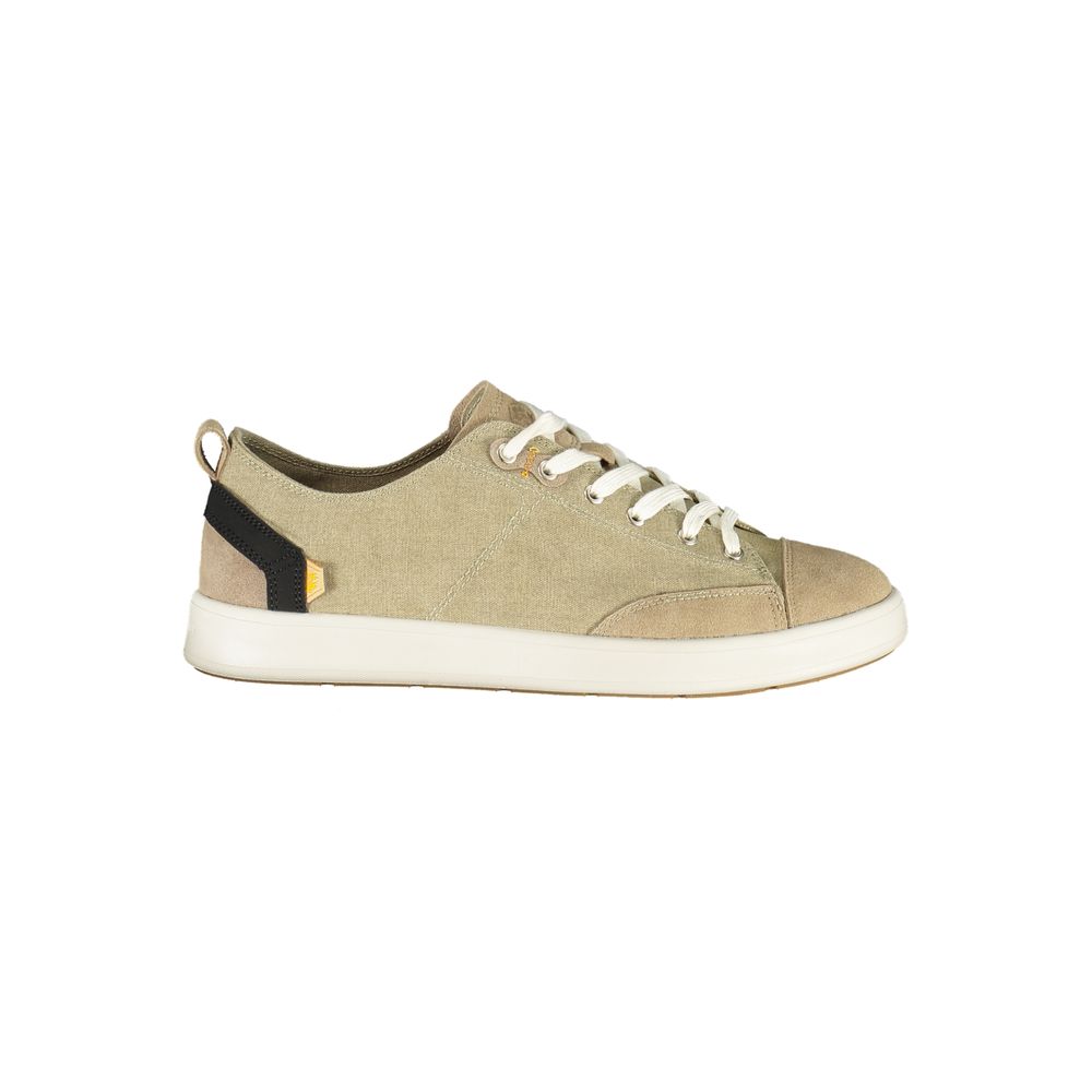 Lumberjack Beige Polyurethane Men's Sneaker
