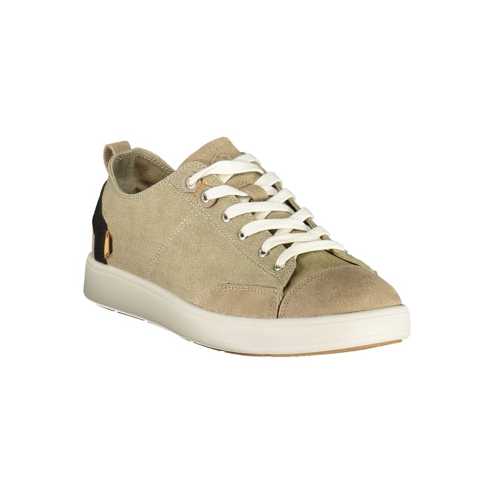 Lumberjack Beige Polyurethane Men's Sneaker