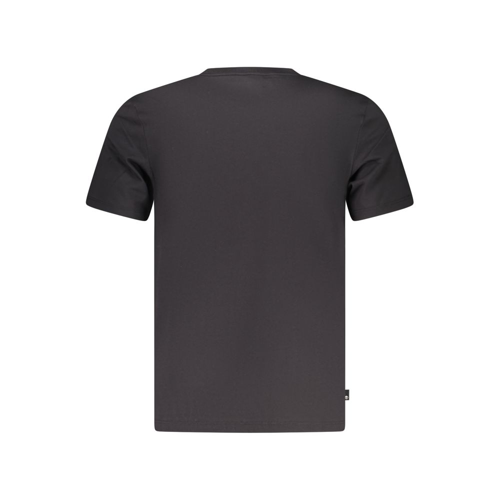 Timberland Men's Black Cotton T-Shirt