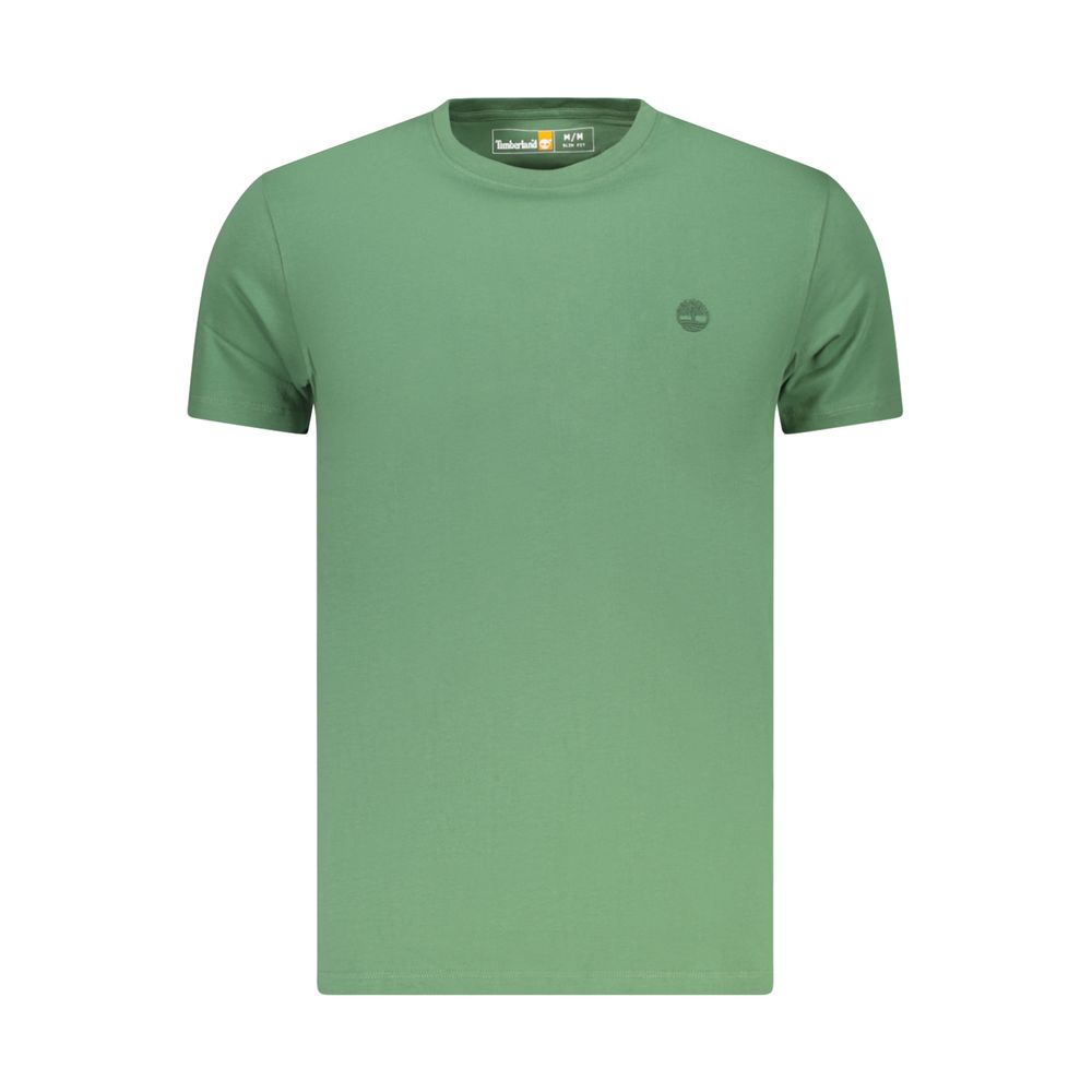 Timberland Verde Baumwoll-T-Shirt für Herren