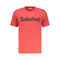Timberland Men's Red Cotton T-Shirt