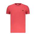 Timberland Men's Red Cotton T-Shirt