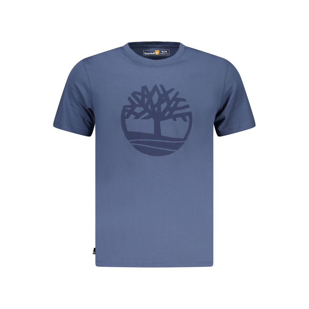 Timberland Blu Baumwoll-T-Shirt für Herren