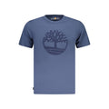 Timberland Blu Baumwoll-T-Shirt für Herren