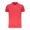 Iceberg Rotes Baumwoll-Poloshirt für Herren