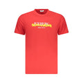 Iceberg Rosso Baumwoll-T-Shirt für Herren