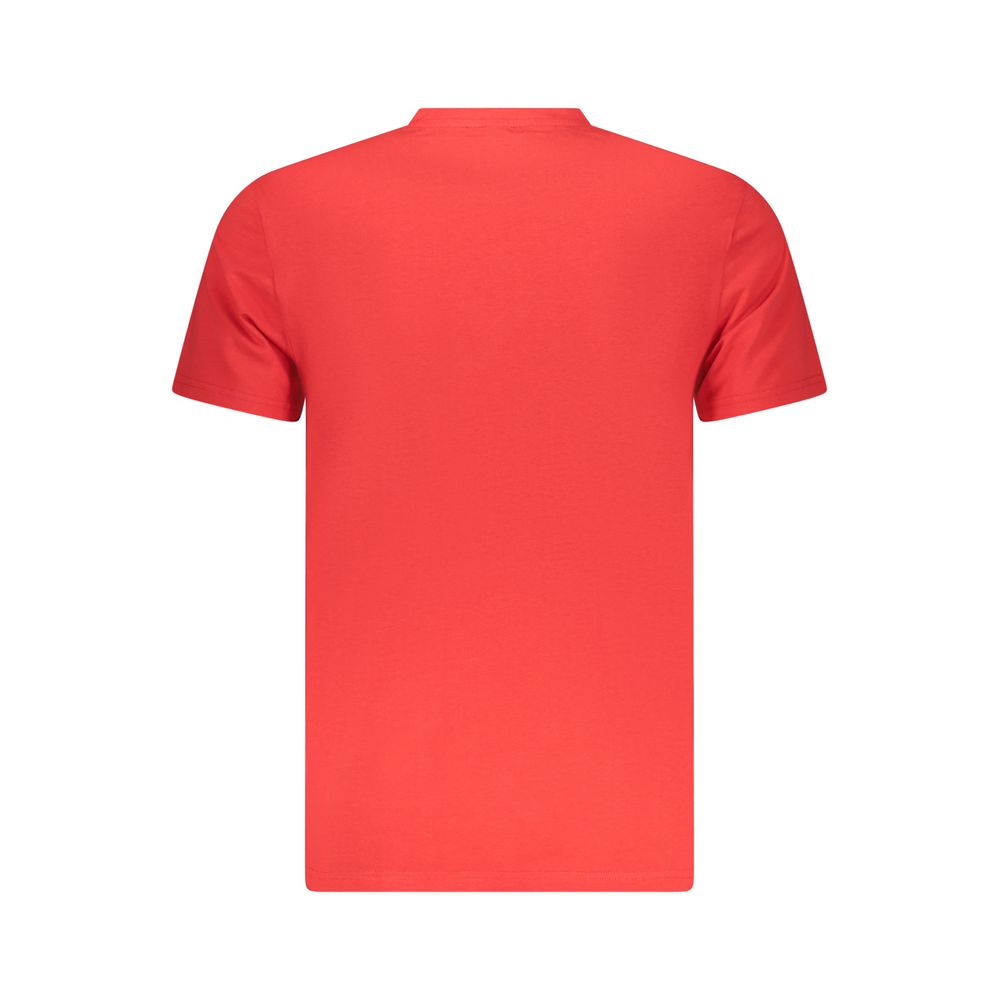 Iceberg Rosso Baumwoll-T-Shirt für Herren