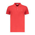 Iceberg Rotes Baumwoll-Poloshirt für Herren