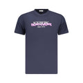 Iceberg Blaues Baumwoll-T-Shirt