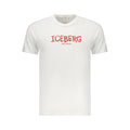 Iceberg Bianco Baumwoll-T-Shirt für Herren