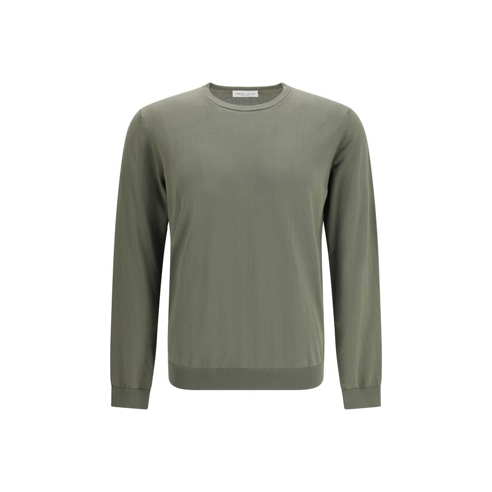 Roberto Collina Two-Tone Cotton Sweater