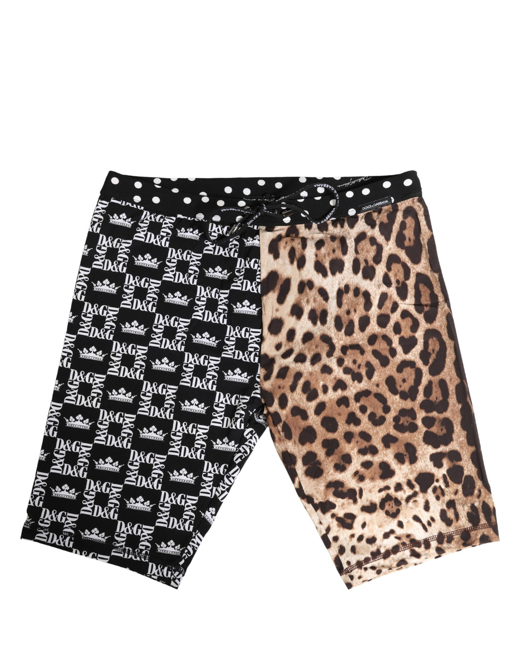 Dolce & Gabbana Mehrfarbige Radlerhose mit Muster