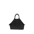 Vivienne Westwood Black Bos Taurus Calf Leather Shoulder Bag