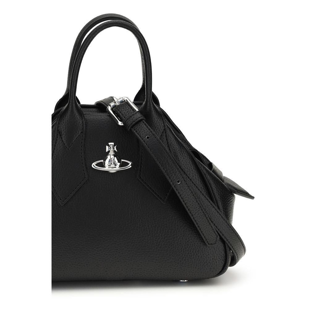 Vivienne Westwood Schwarze Handtasche aus Polyurethan