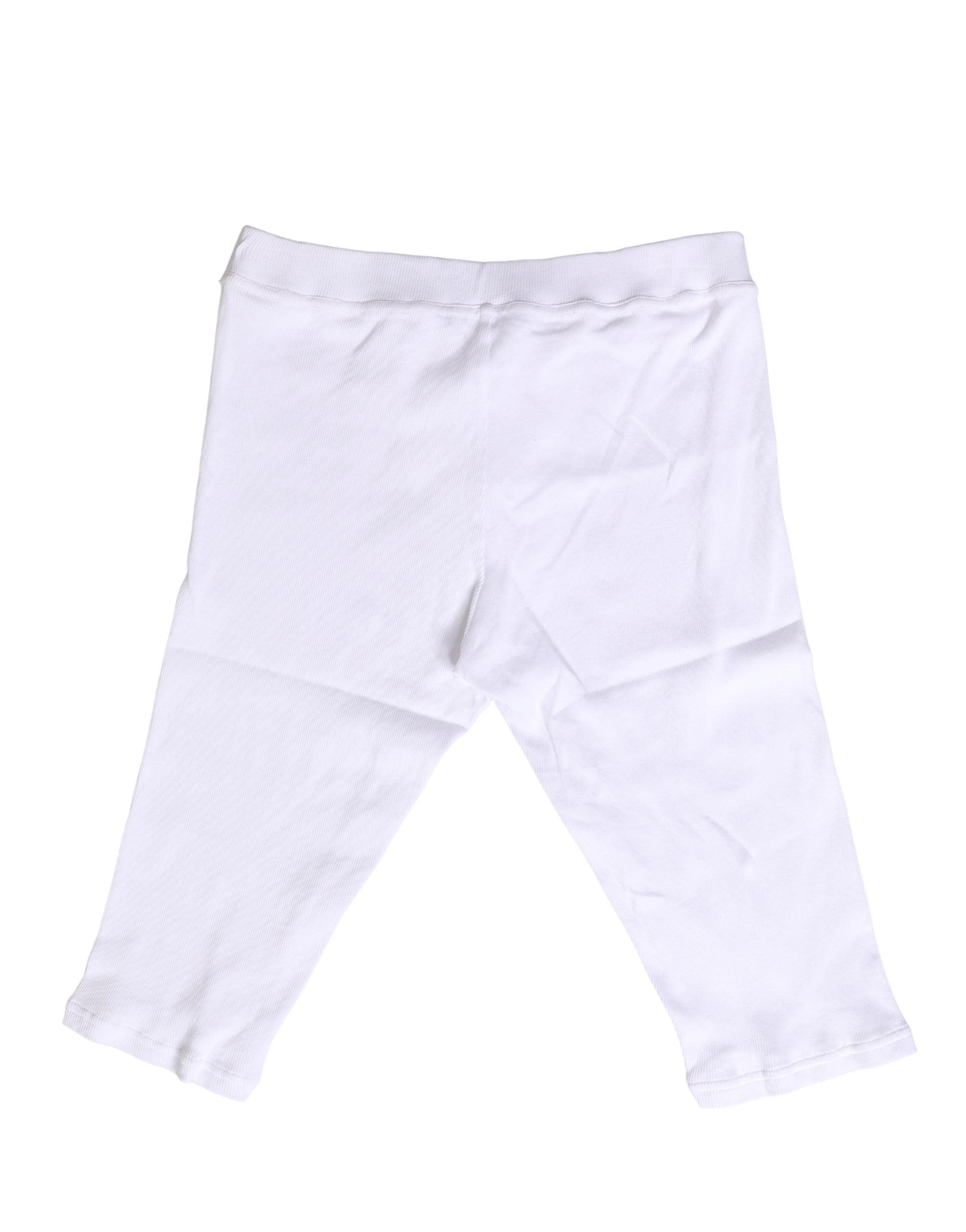 Dolce & Gabbana Weiße Baumwoll-Shorts für Herren