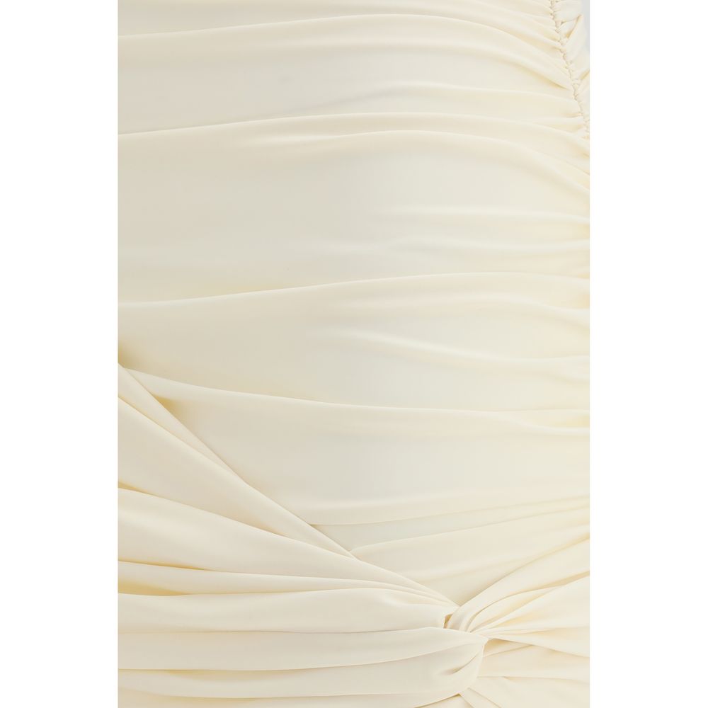 Magda Butrym Beige Stoff-Minirock