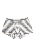 Dolce & Gabbana Herren-Boxershorts in Grau-Weiß gestreift, Regular Fit