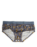 Dolce & Gabbana Graue Jazz Cocktail Herren Brando Brief Unterwäsche