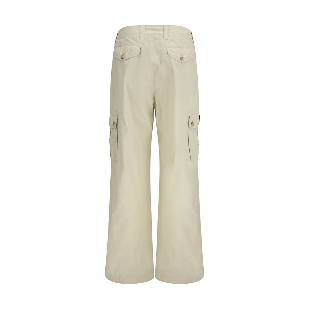Dolce & Gabbana Beige Baumwollhose für die Freizeit