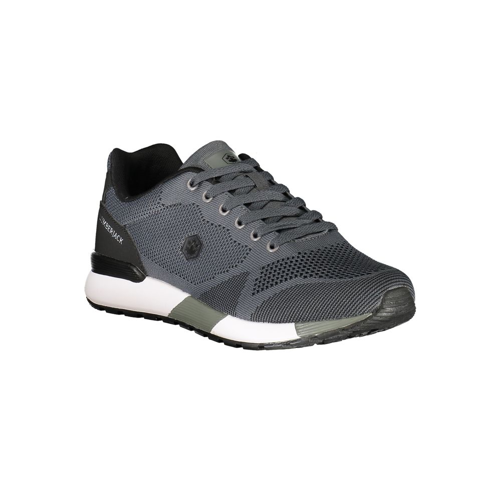 Lumberjack Grigio Polyester Herren Sneaker