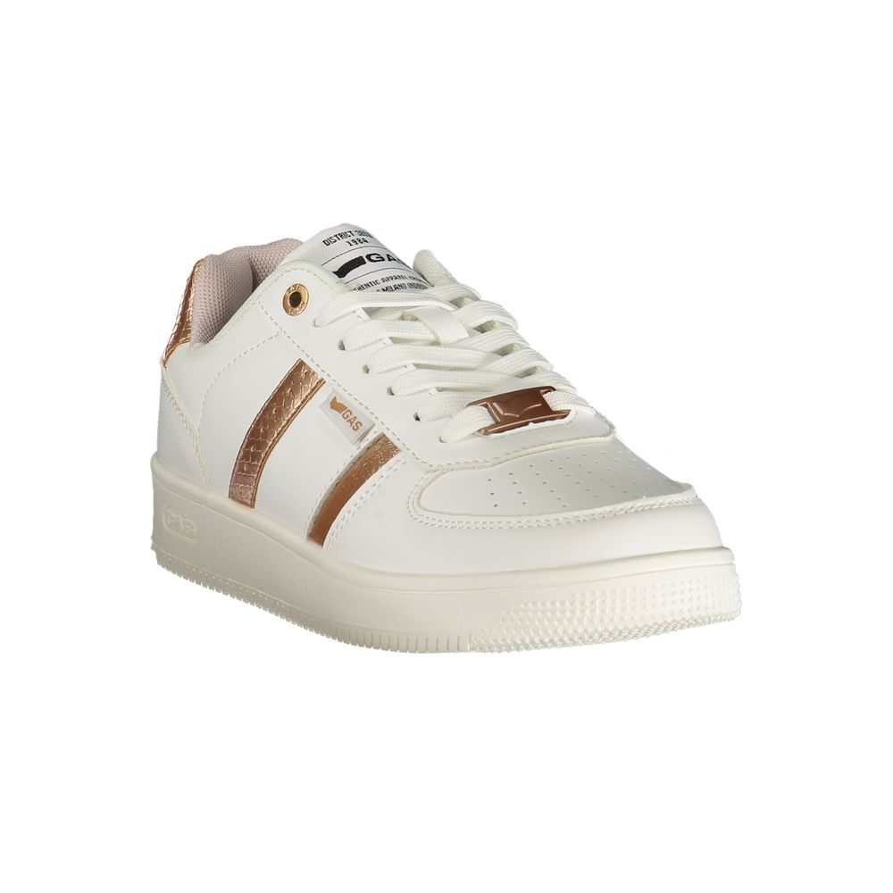 Gas Bianco Polyurethane Women's Sneakers