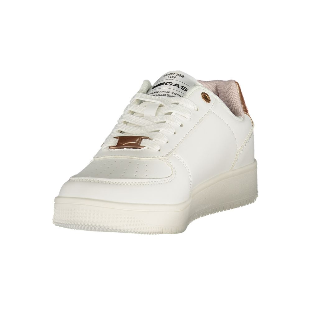 Gas Bianco Polyurethane Women's Sneakers