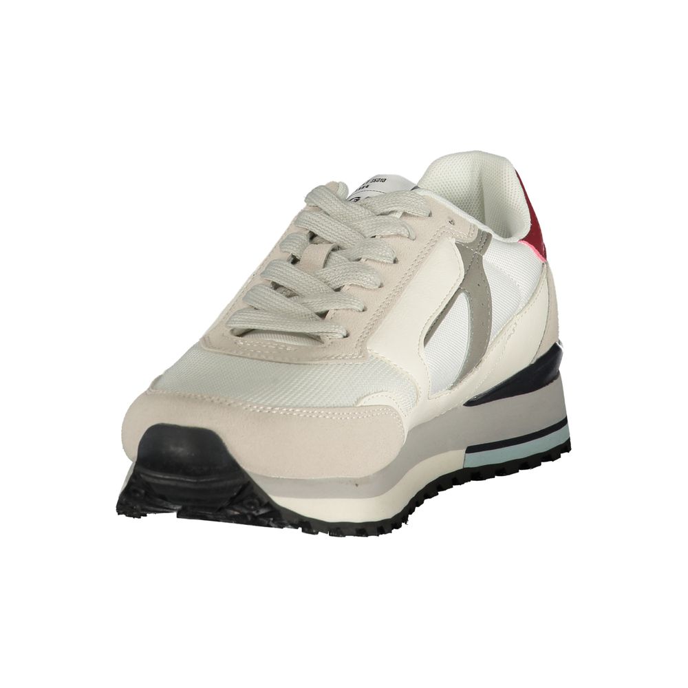 Gas Men's White Polyurethane Sneakers