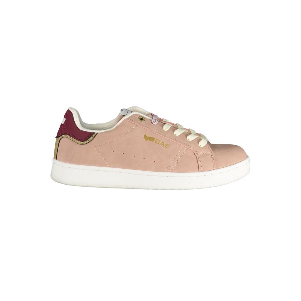 Gas Rosa Polyurethan-Sneaker für Damen