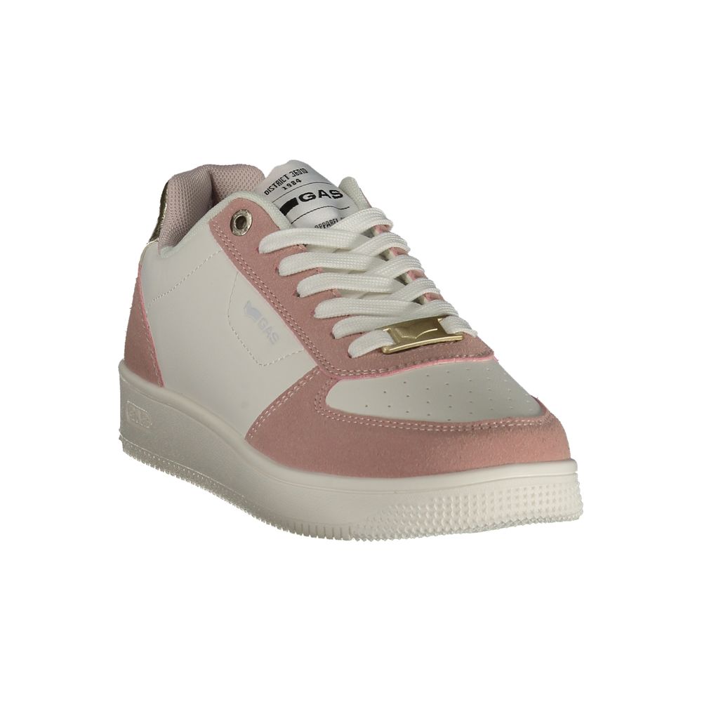 Gas White Women's Polyurethane Sneakers