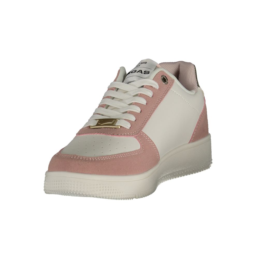 Gas White Women's Polyurethane Sneakers