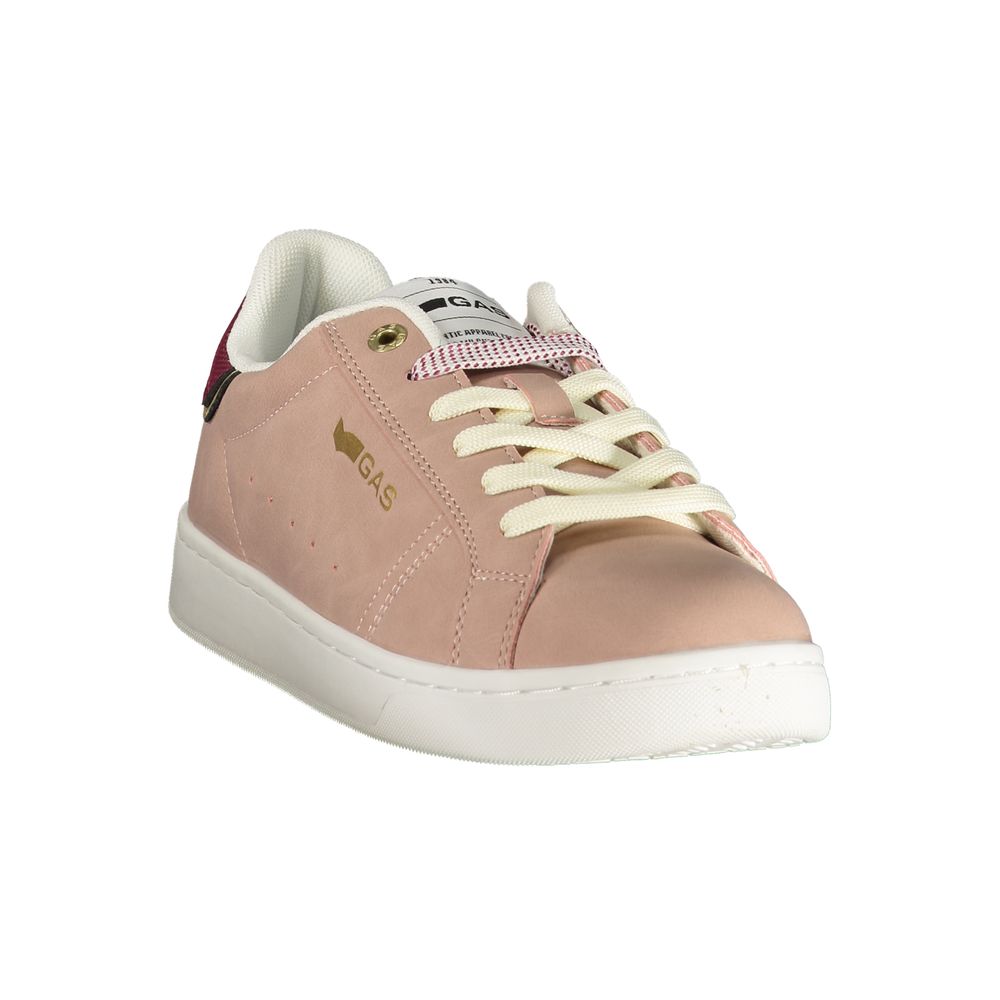 Gas Rosa Polyurethan-Sneaker für Damen