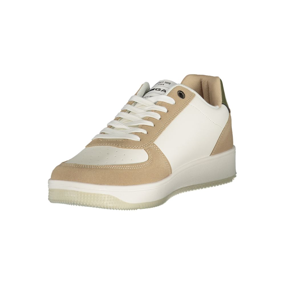 Gas Bianco Polyurethane Herren Sneaker