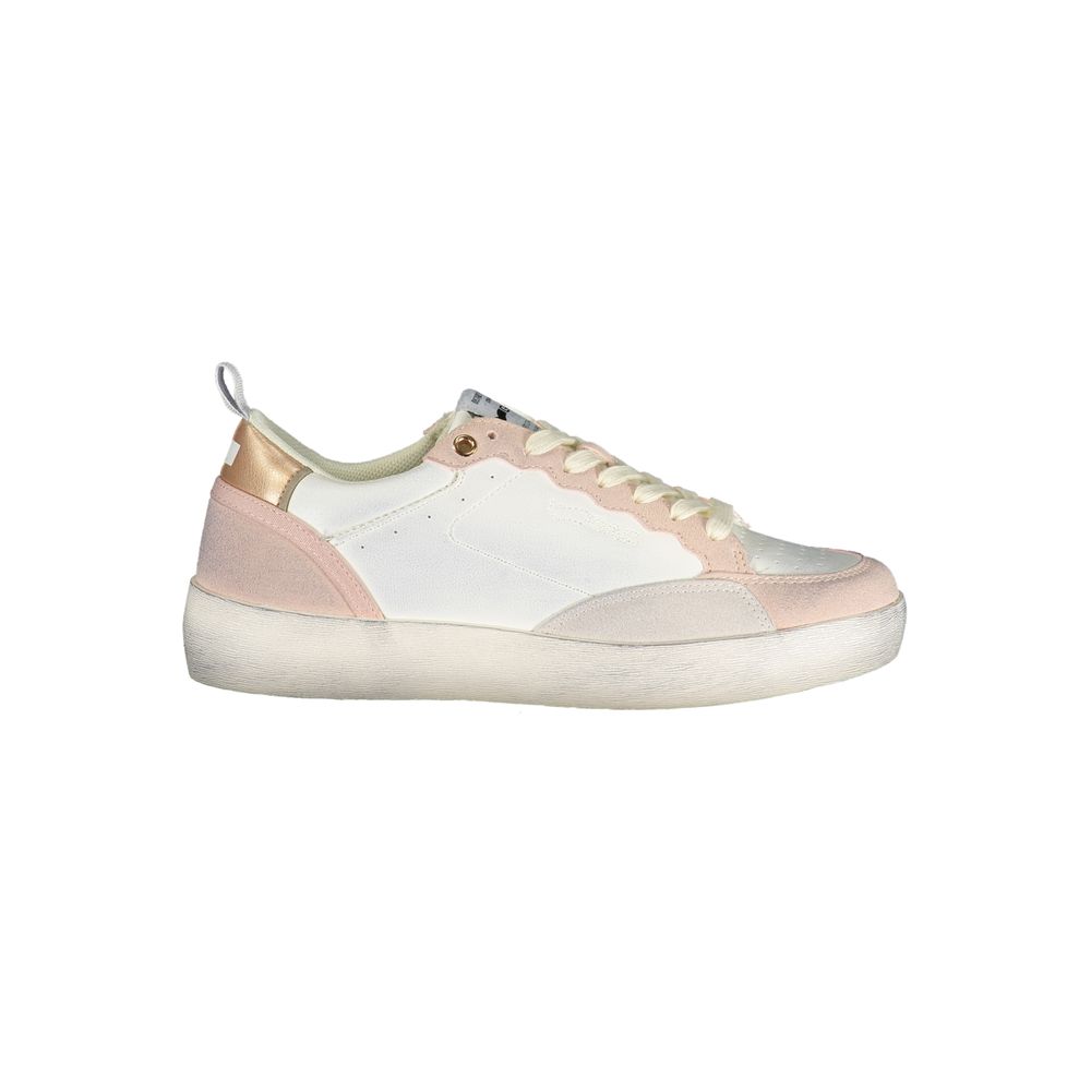 Women's Gas Bianco Polyurethane Sneakers