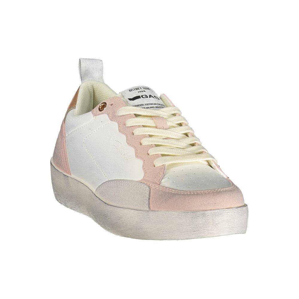 Women's Gas Bianco Polyurethane Sneakers