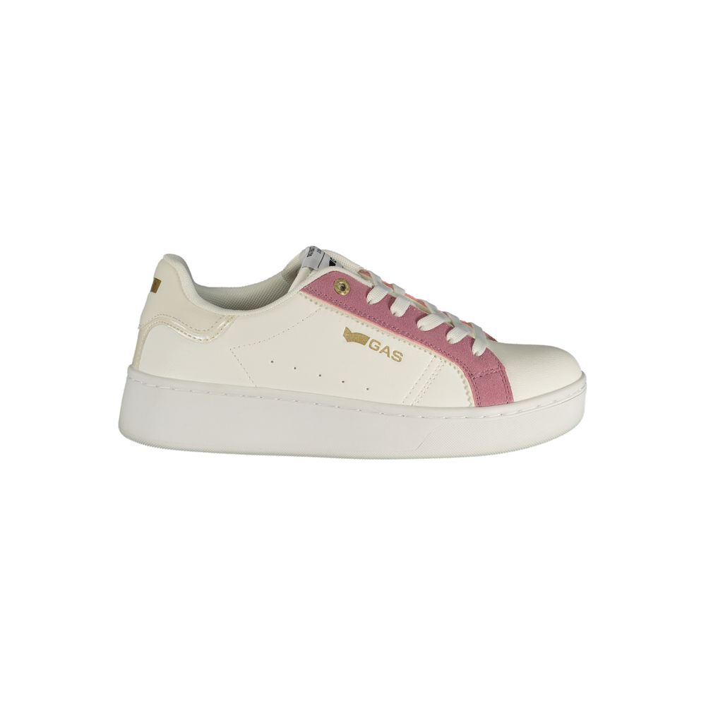 Gas White Women's Polyurethane Sneakers
