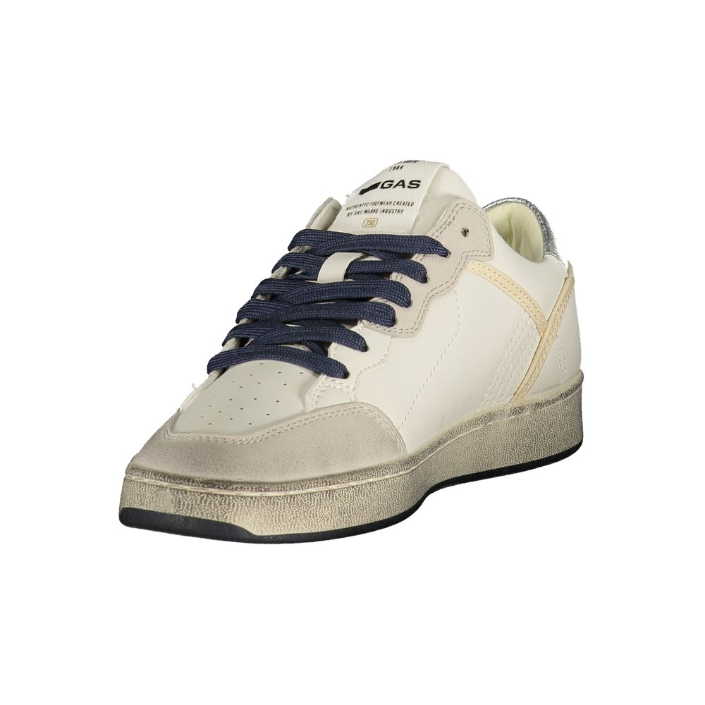 Women's Gas Bianco Polyurethane Sneakers