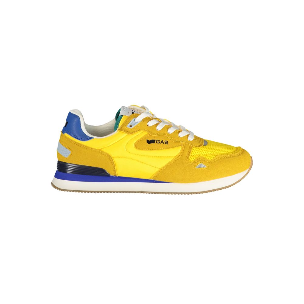 Gas Herren-Sneaker aus gelbem Polyurethan