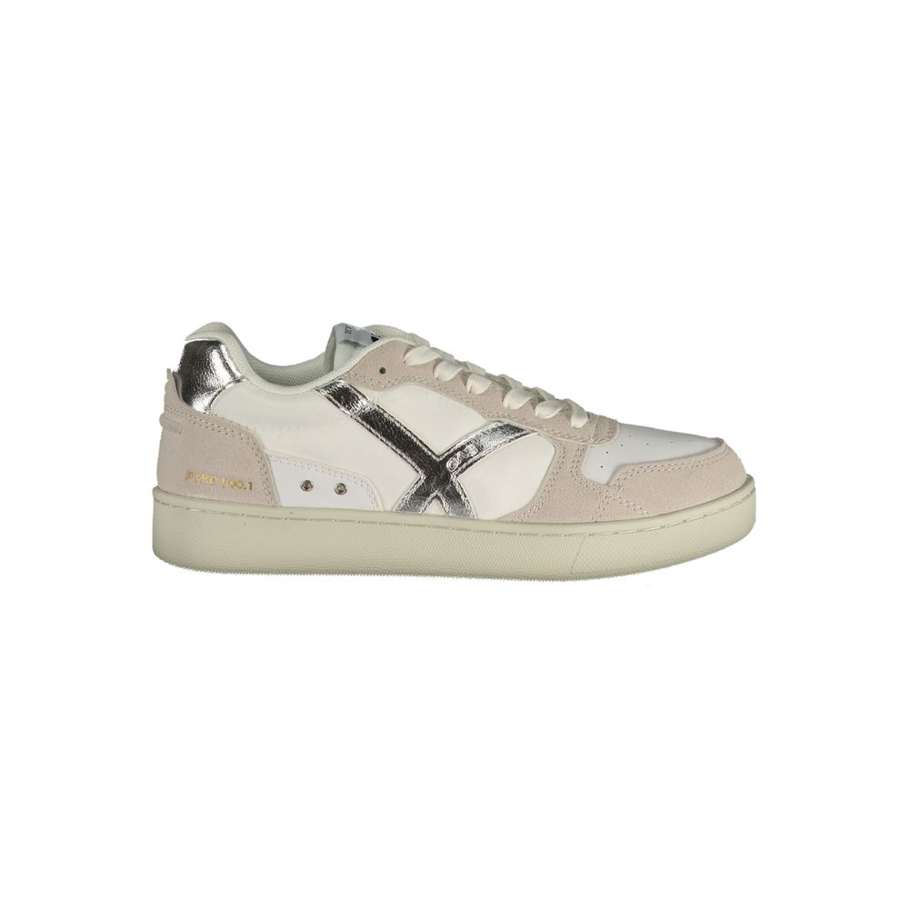 Gas White Women's Polyurethane Sneakers