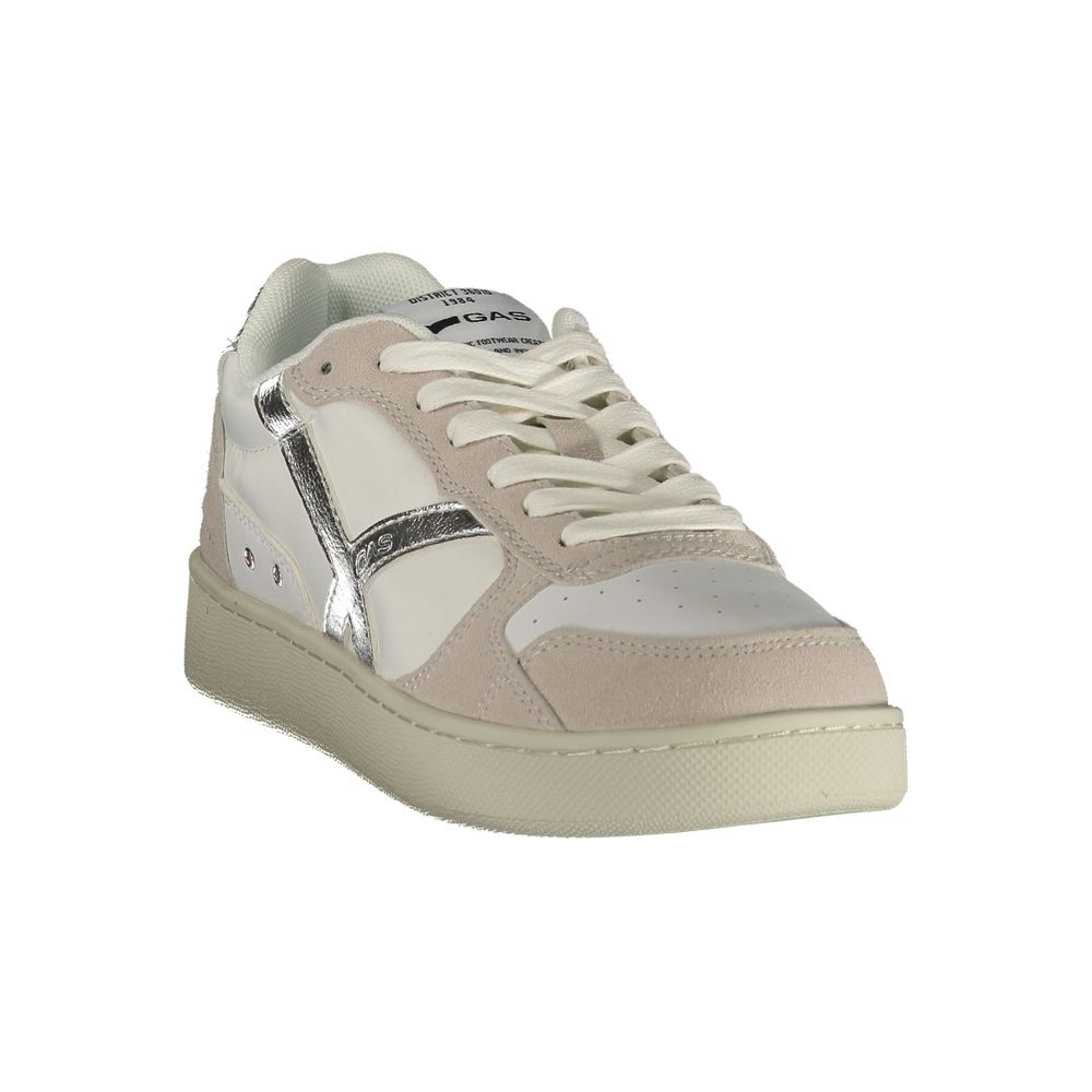 Gas White Women's Polyurethane Sneakers