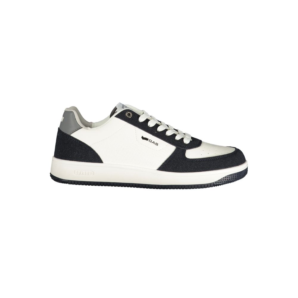 Men's Gas Bianco Polyurethane Sneakers