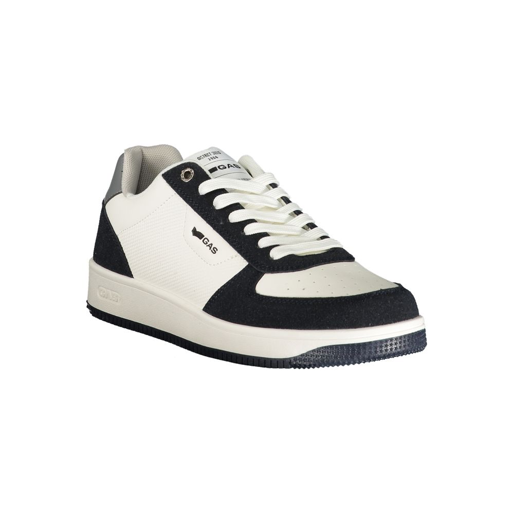 Men's Gas Bianco Polyurethane Sneakers