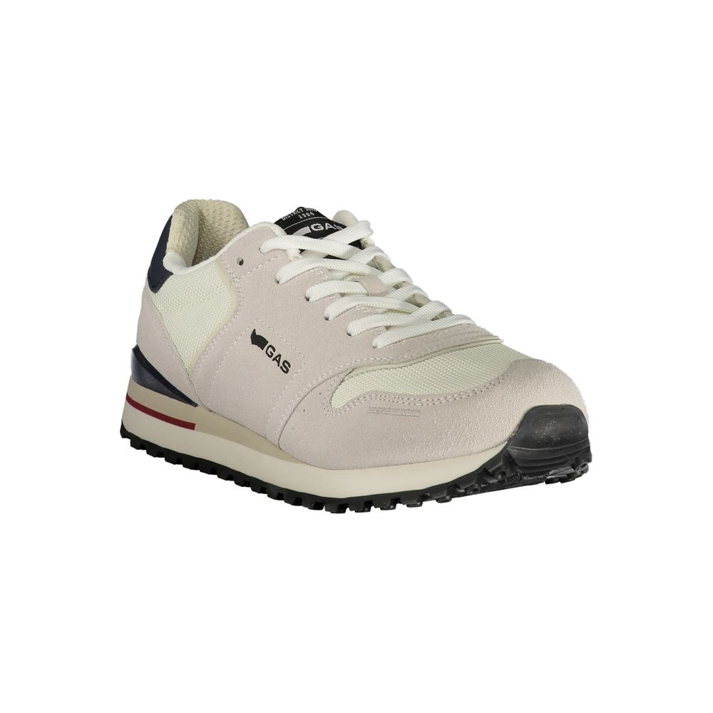 Gas Bianco Men's Polyurethane Sneakers
