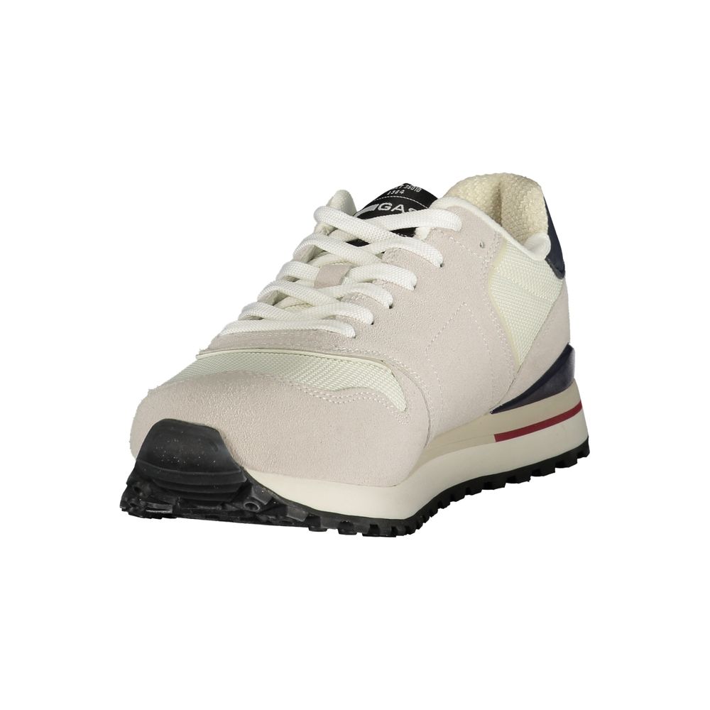 Gas Bianco Men's Polyurethane Sneakers