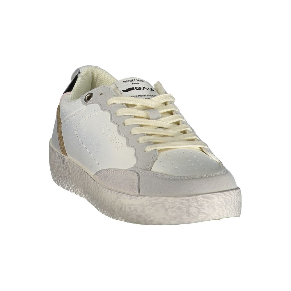 Gas Gray Polyester Sports Shoes