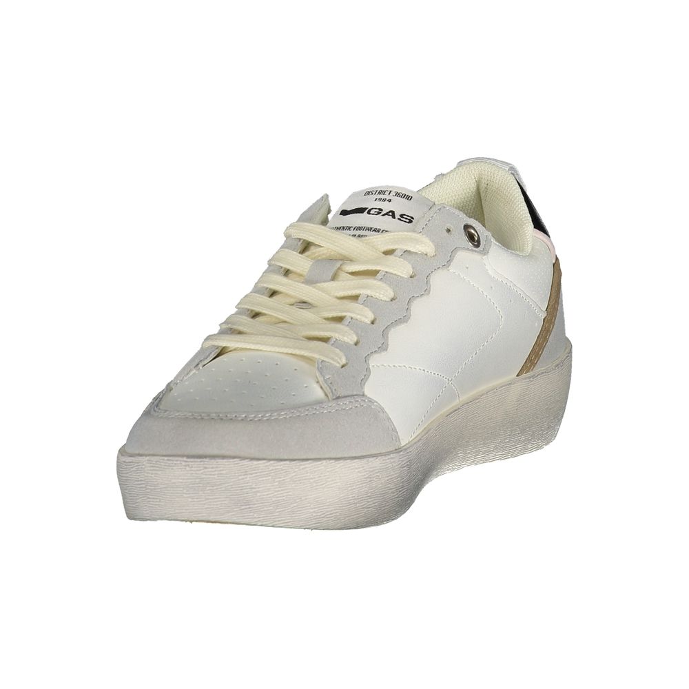 Gas Gray Polyester Sports Shoes