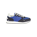 Gas Blauer Herren-Sneaker aus Polyester