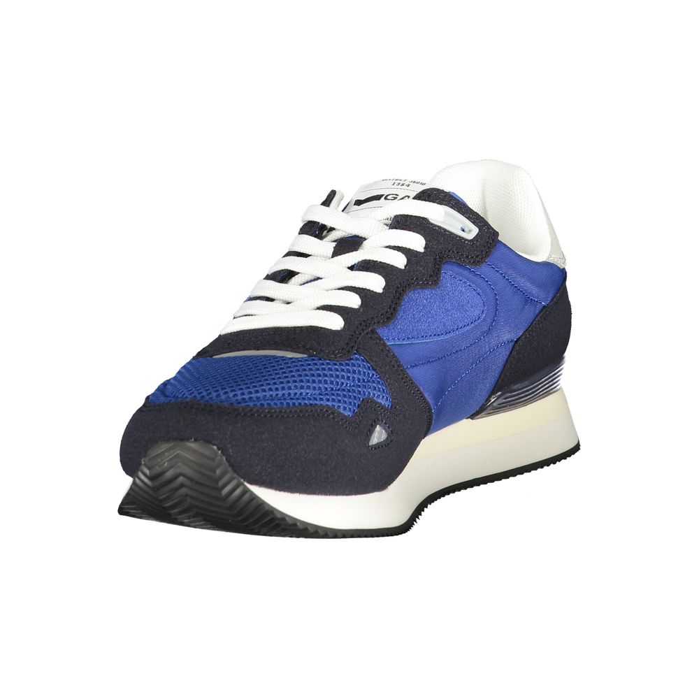 Gas Blauer Herren-Sneaker aus Polyester
