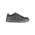 Gas Black Polyester Sports Shoes
