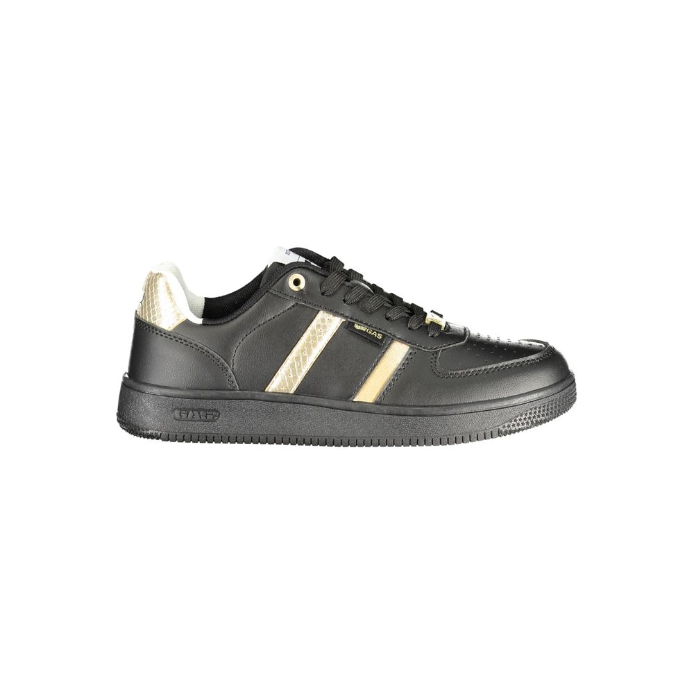Gas Black Polyester Sneakers